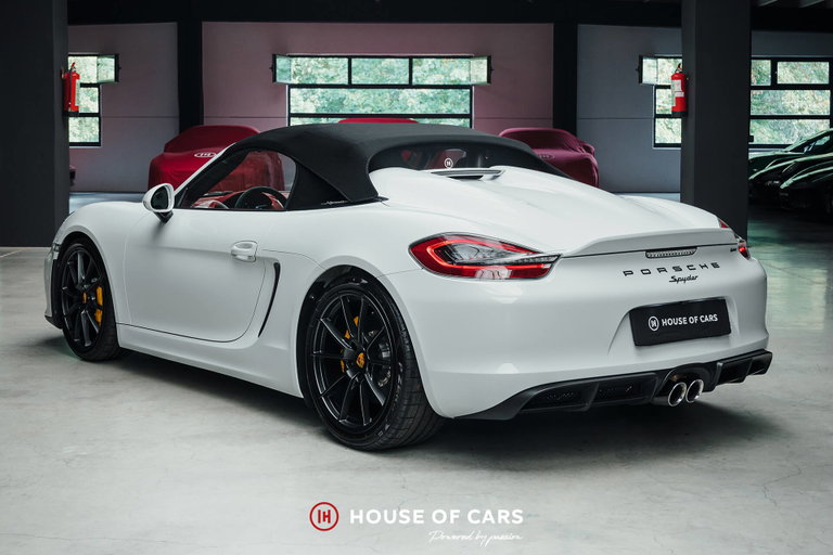 Porsche 981 Boxster Spyder
