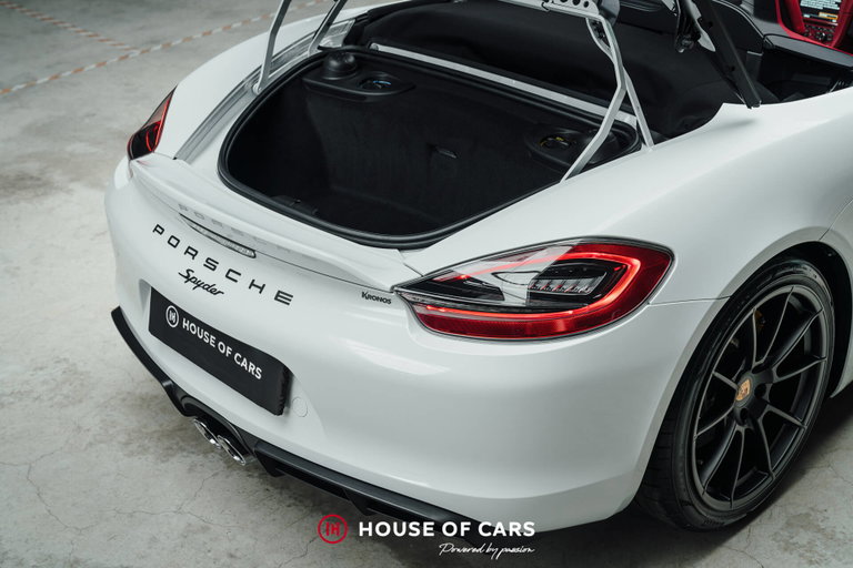 Porsche 981 Boxster Spyder