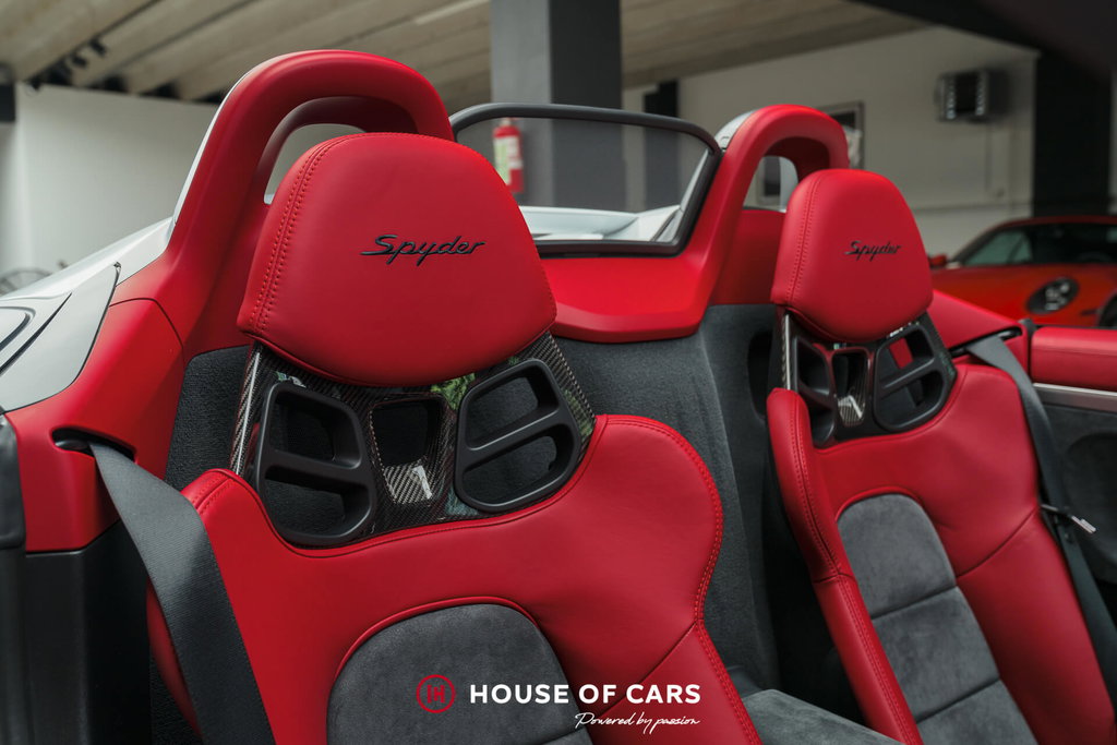 Porsche 981 Boxster Spyder