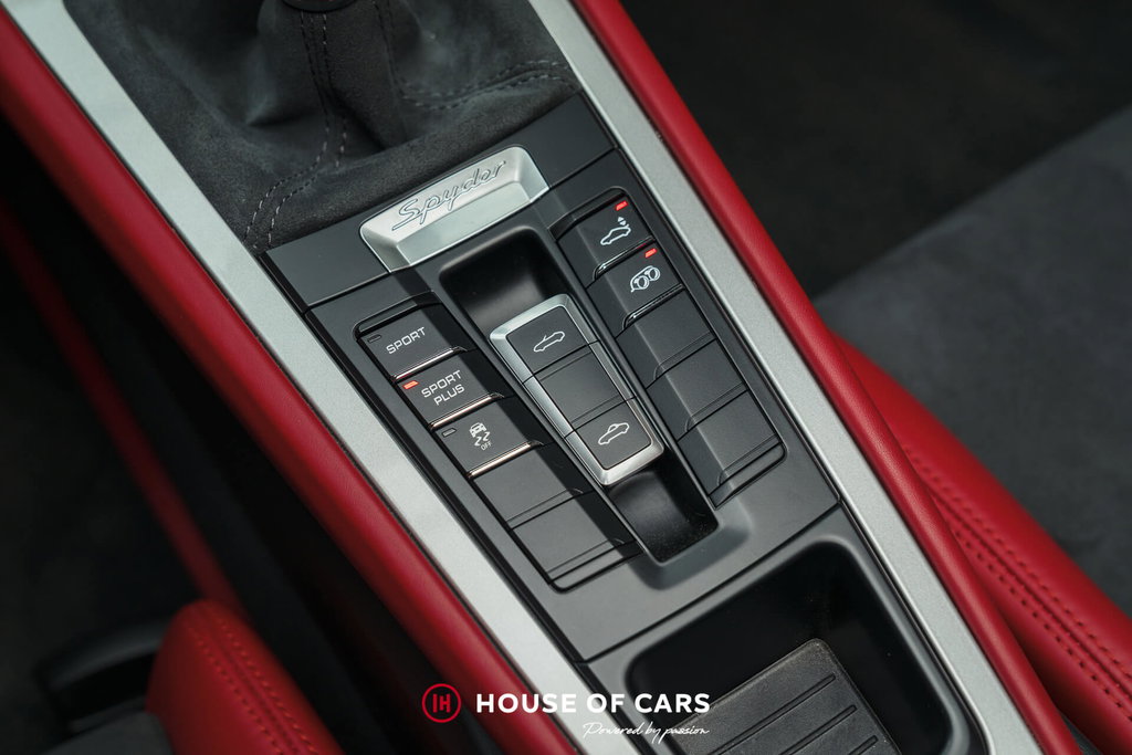 Porsche 981 Boxster Spyder