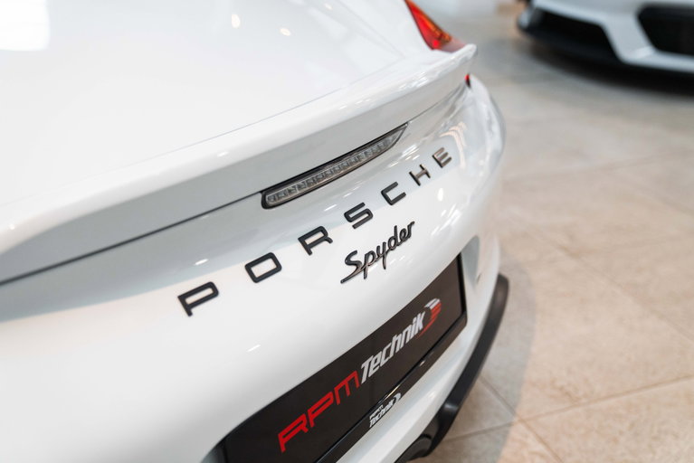 Porsche 981 Boxster Spyder