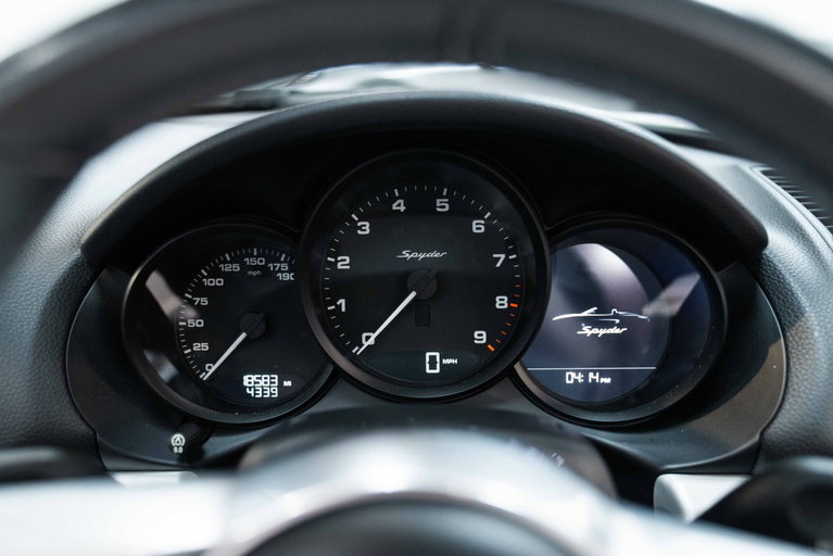 Porsche 981 Boxster Spyder