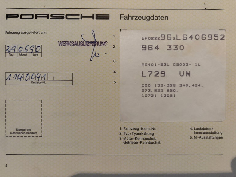 Porsche 964 Carrera 2