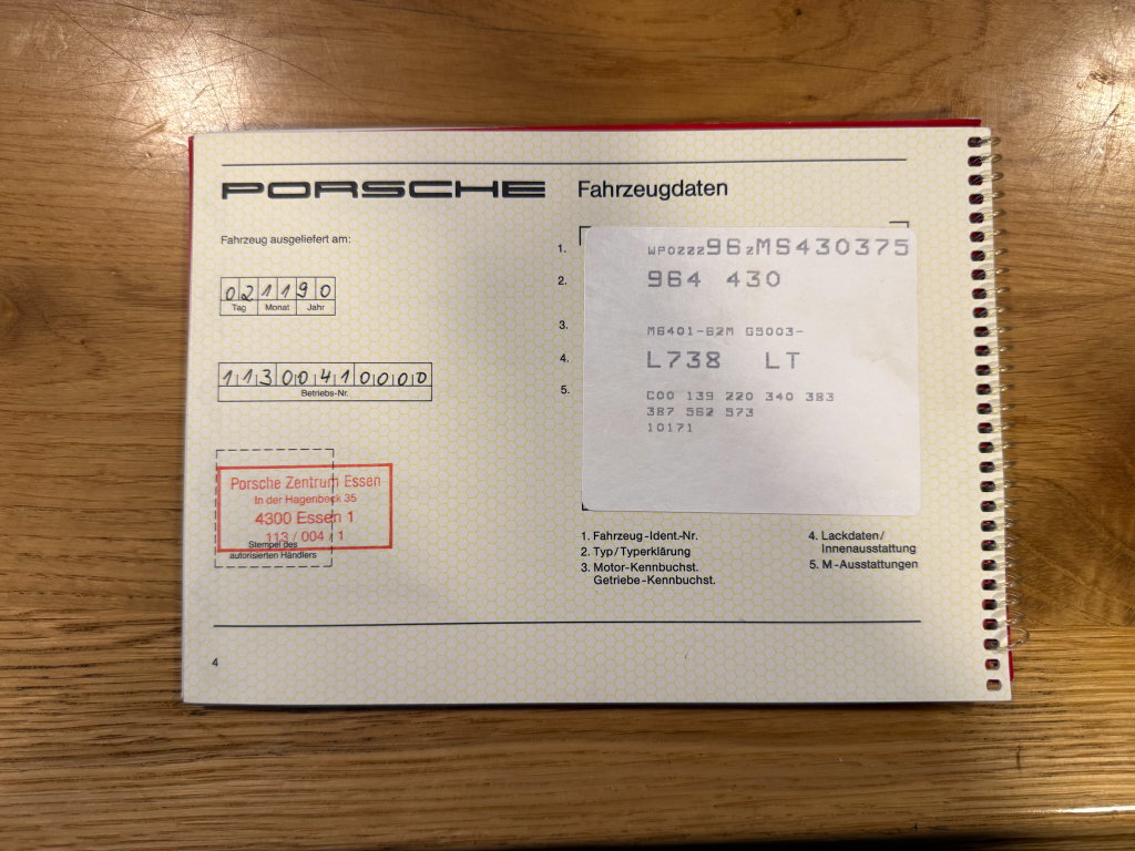 Porsche 964 Carrera 2