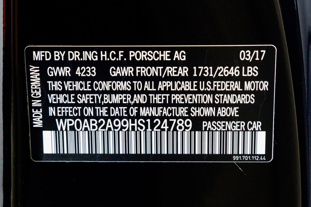 Porsche 991.2 Carrera GTS