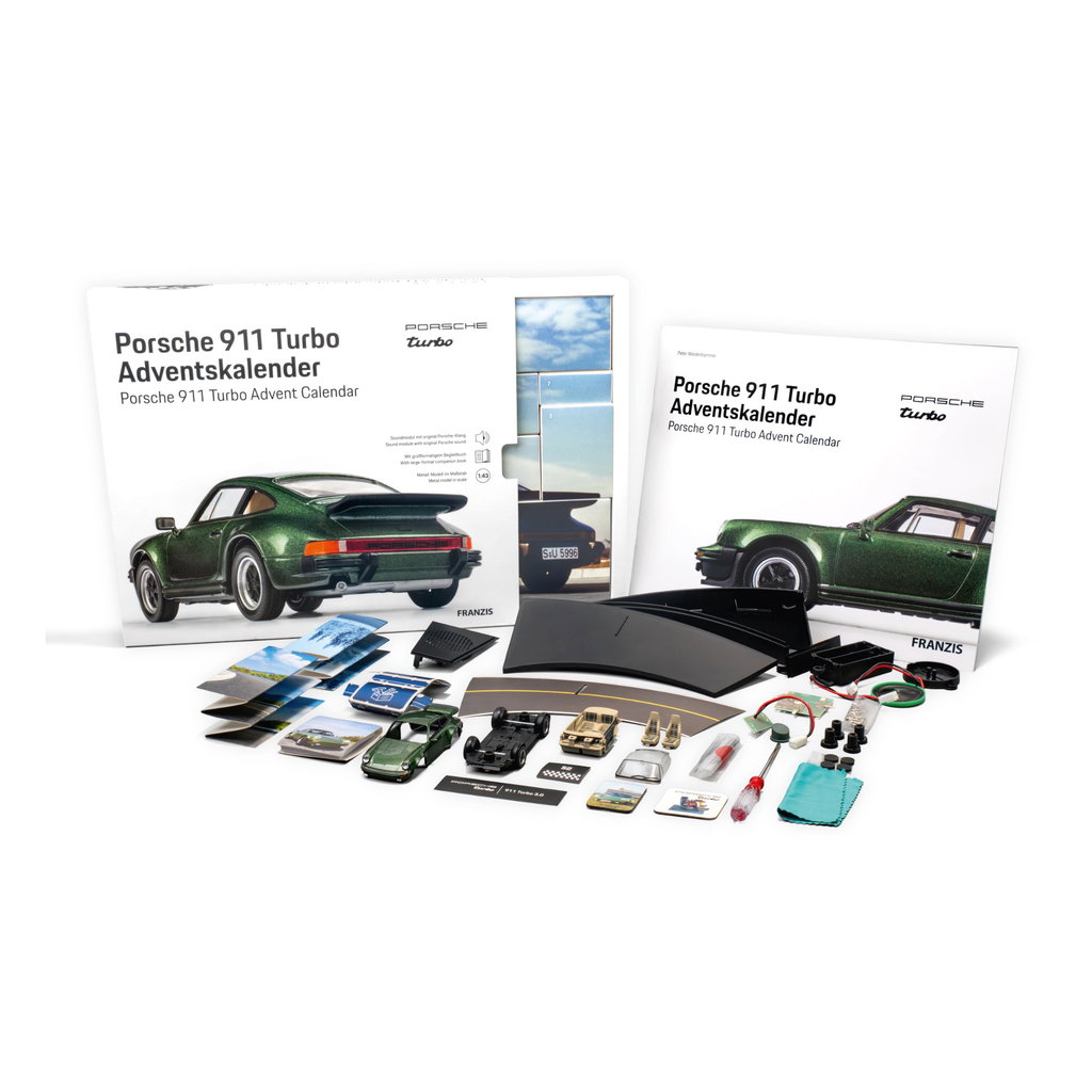 Porsche 911 Turbo Advent Calendar – Oak Green Metallic (1)