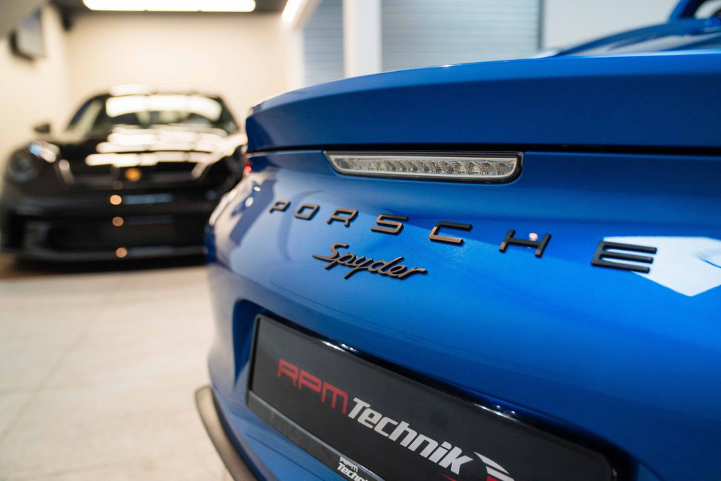 Porsche 981 Boxster Spyder