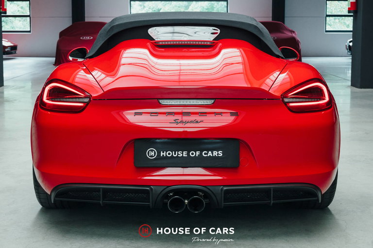 Porsche 981 Boxster Spyder