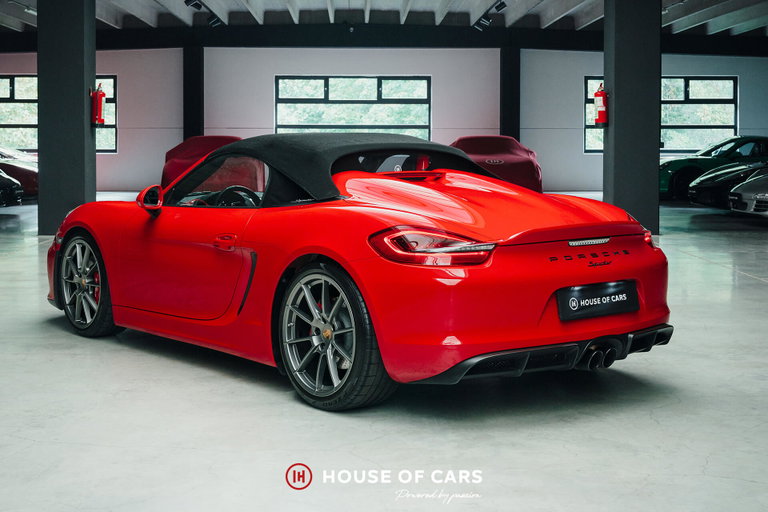 Porsche 981 Boxster Spyder