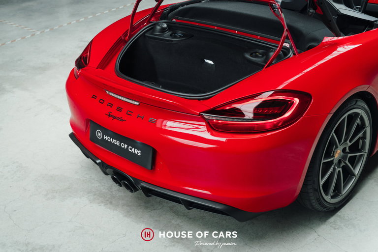 Porsche 981 Boxster Spyder