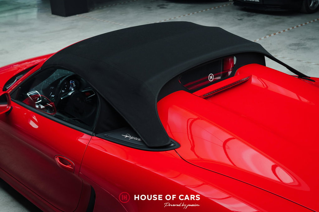Porsche 981 Boxster Spyder