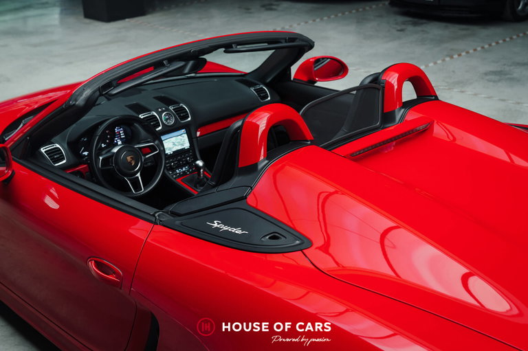 Porsche 981 Boxster Spyder