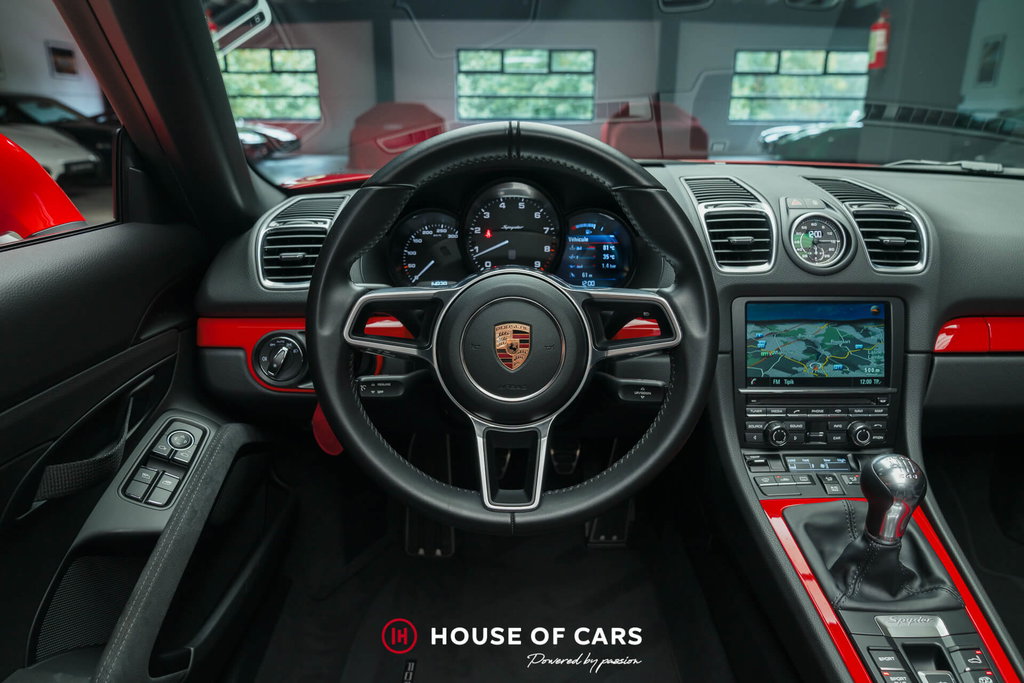 Porsche 981 Boxster Spyder
