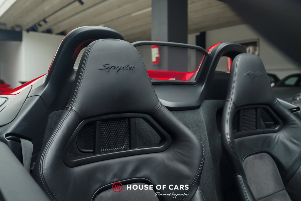 Porsche 981 Boxster Spyder