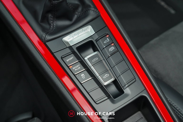 Porsche 981 Boxster Spyder