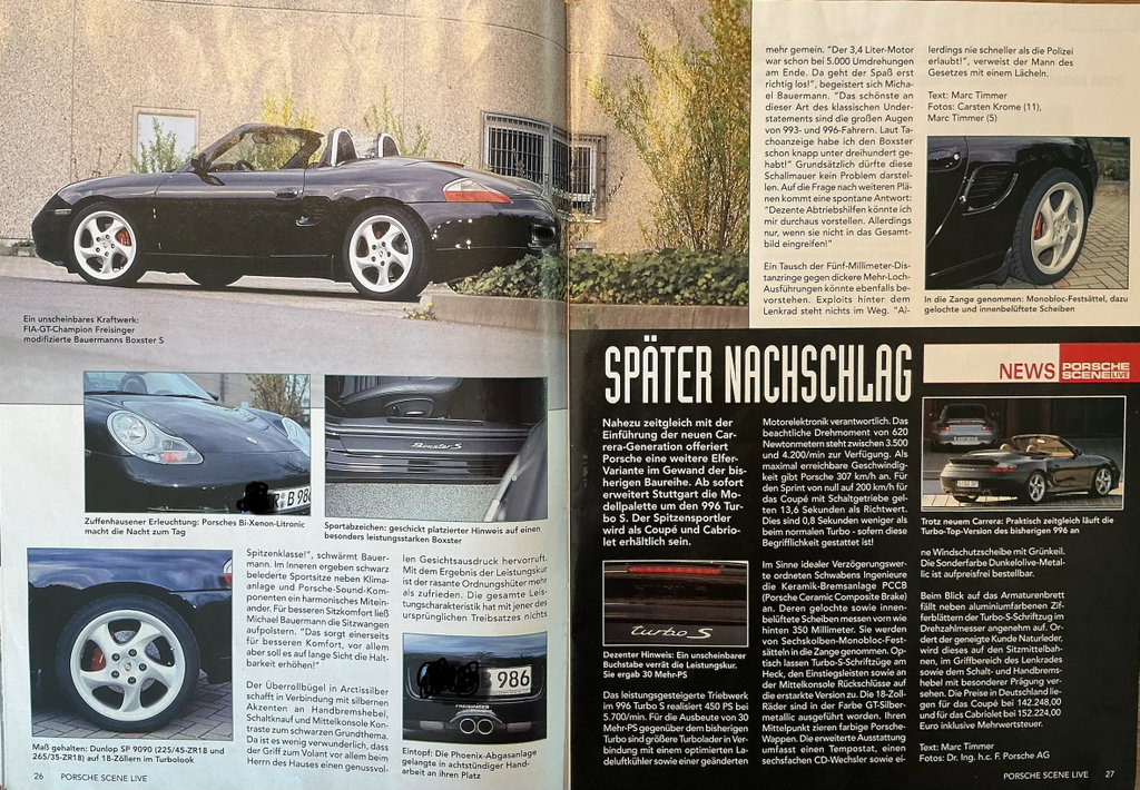 Porsche 986 Boxster S