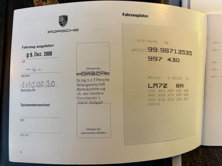 Porsche 997.2 Carrera 4S