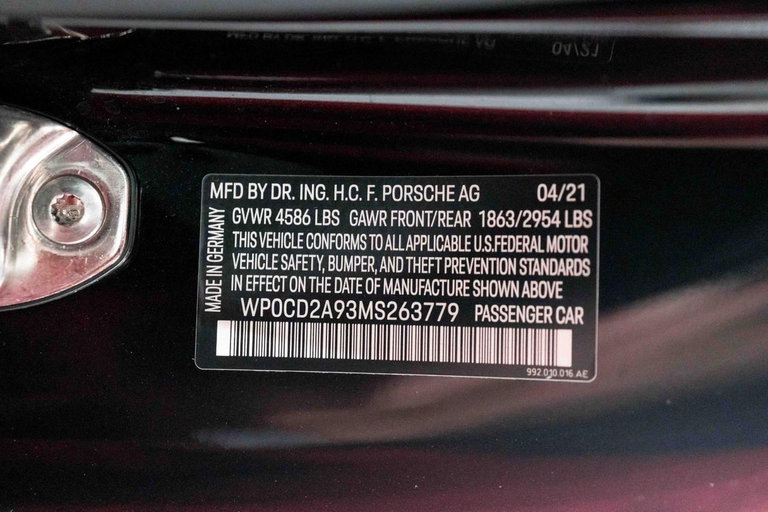 Porsche 992 Turbo S