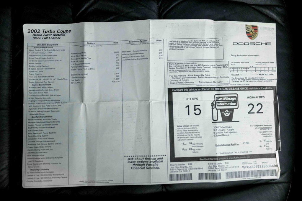Porsche 996 Turbo
