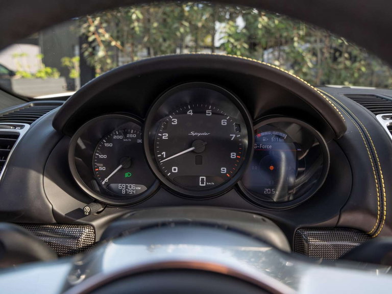 Porsche 981 Boxster Spyder