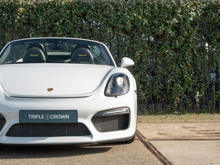 Porsche 981 Boxster Spyder