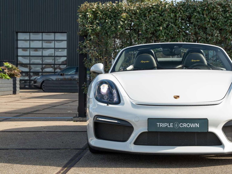 Porsche 981 Boxster Spyder