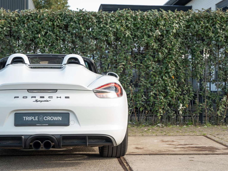 Porsche 981 Boxster Spyder