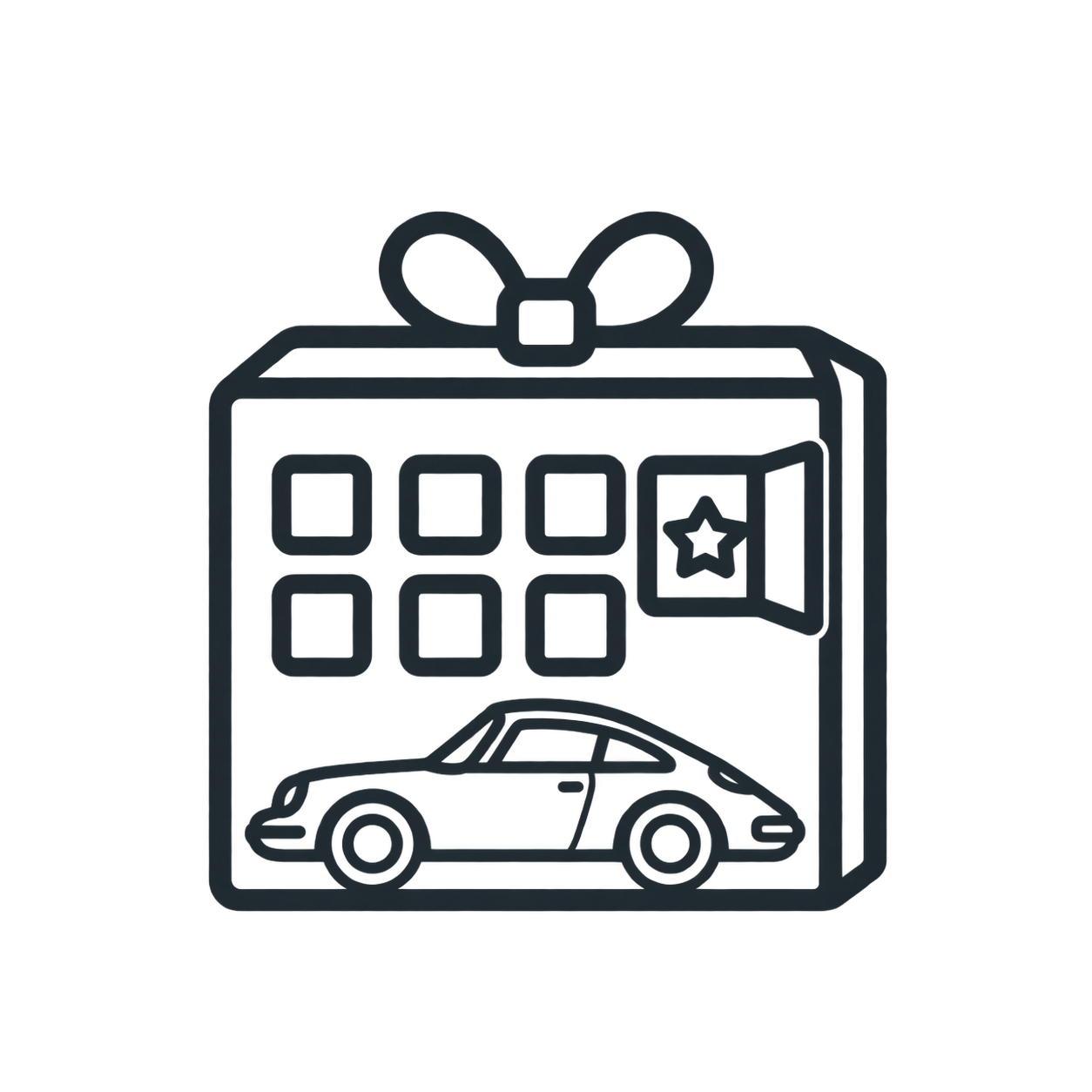 Calendário do Advento da Porsche