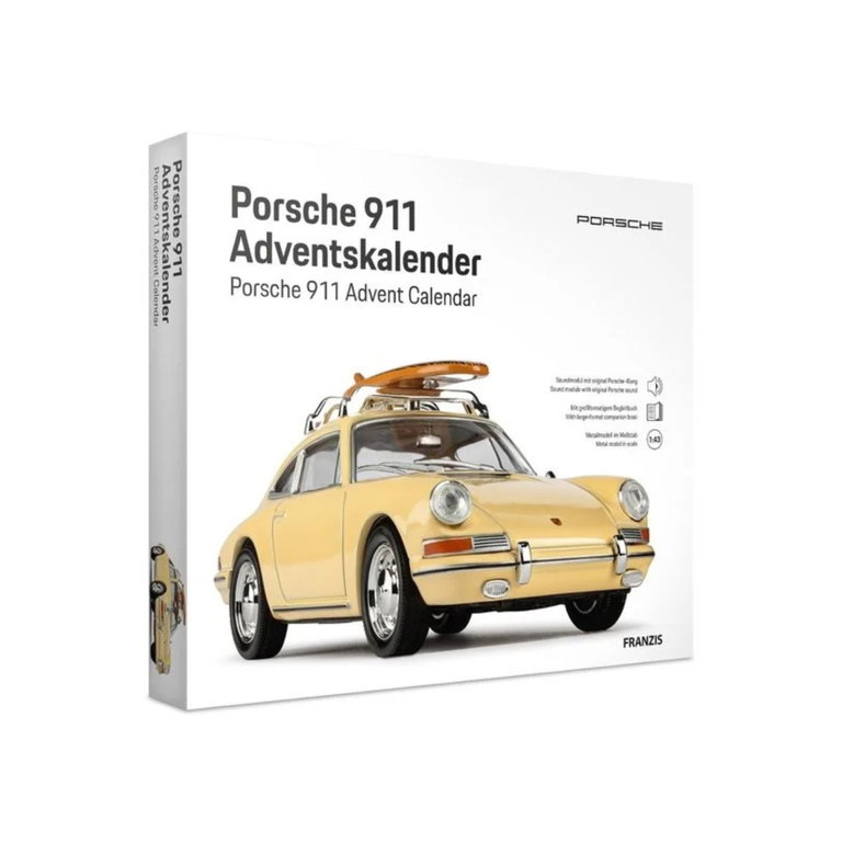 Porsche 911 Surfboard Advent Calendar, 1:43 Scale