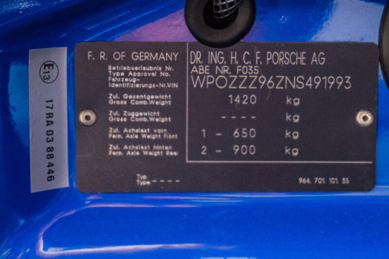 Porsche 964 Carrera RS