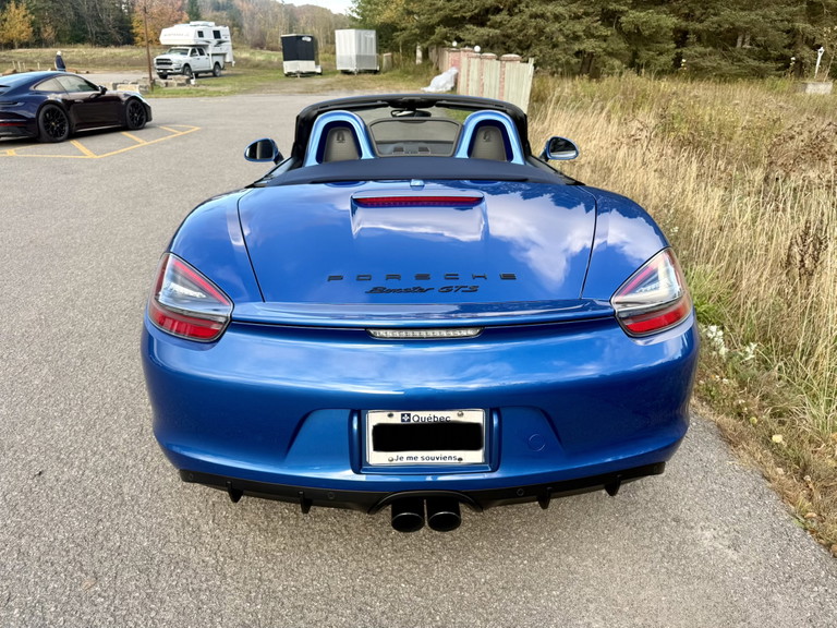 Porsche 981 Boxster GTS