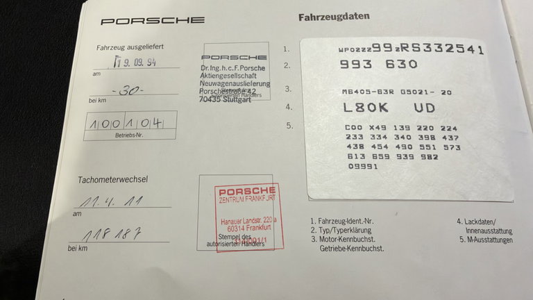 Porsche 993 Carrera
