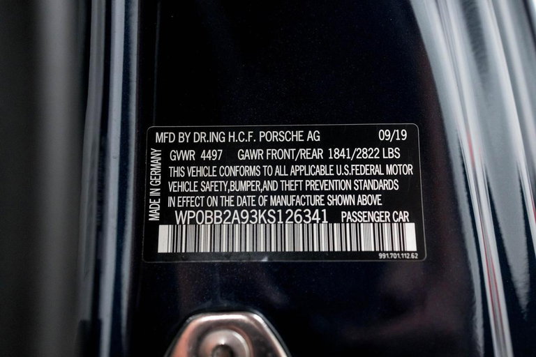 Porsche 991.2 Targa 4 GTS