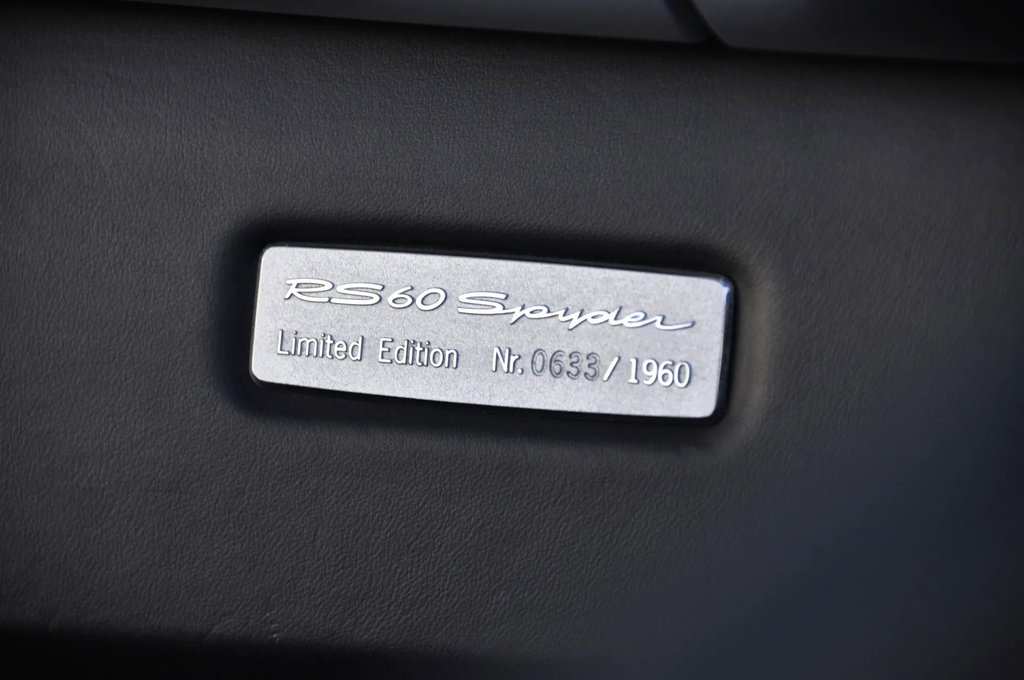 Porsche 987 Boxster RS 60 Spyder