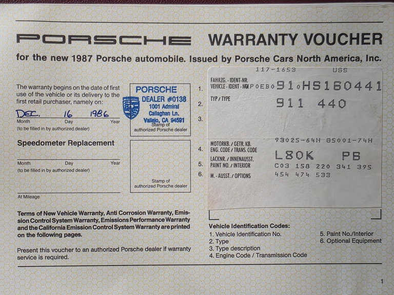 Porsche 911 Carrera 3.2