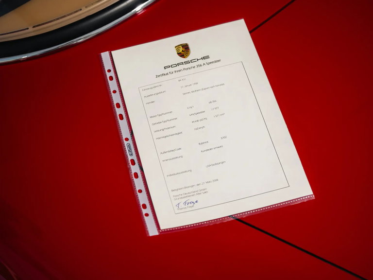 Porsche 356 A 1600 Speedster